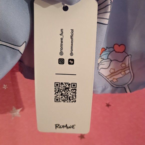 ROMWE Kawaii Cartoon Print Overall Dress - Picture 11 of 13